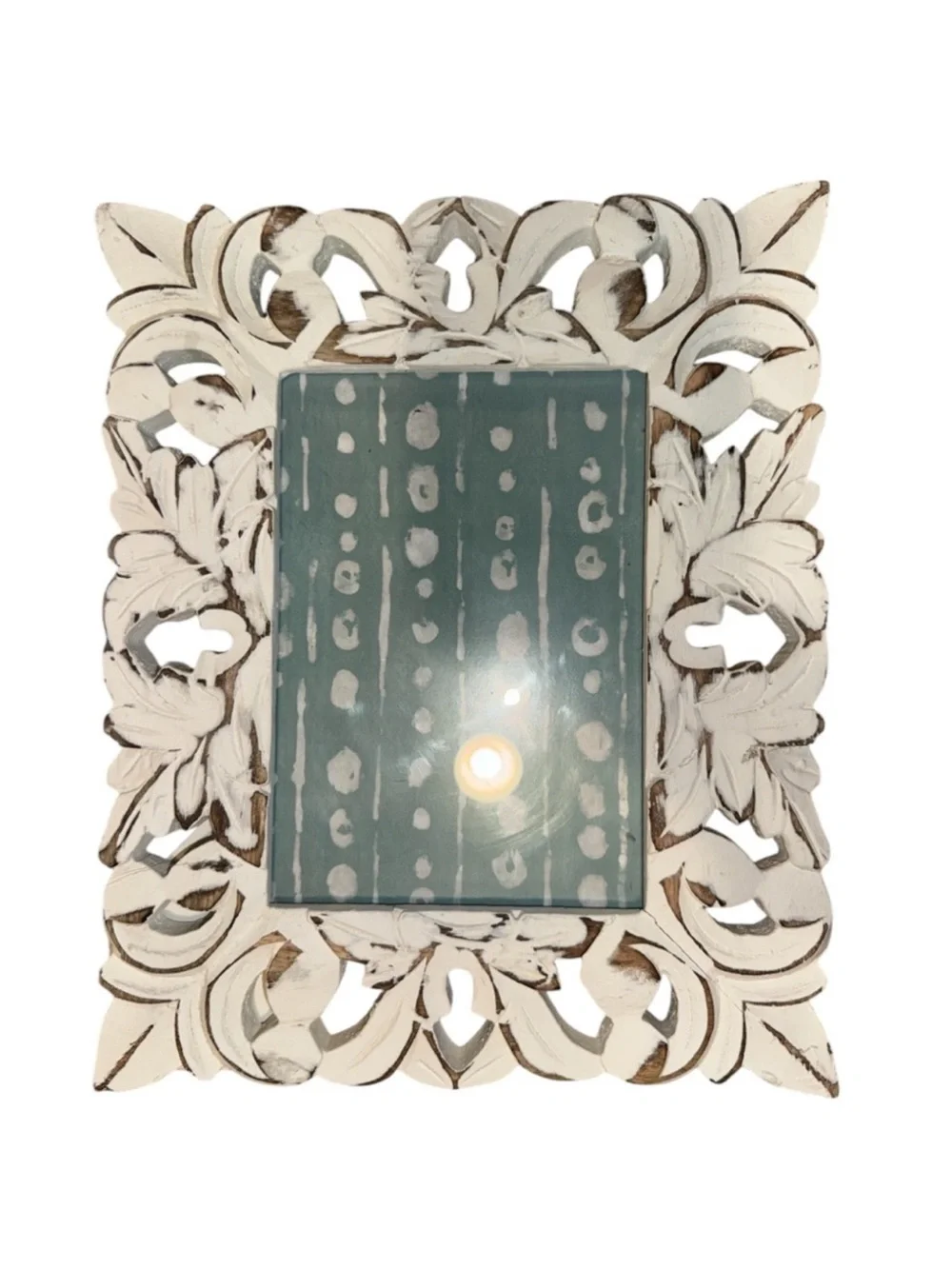 Elegant White Picture Frame